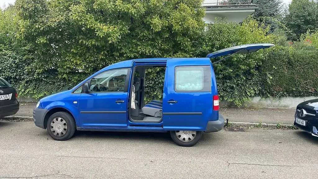 Gebraucht VW Caddy Life 102 PS (75 kW) 2004 Blau Van / Kleinbus
