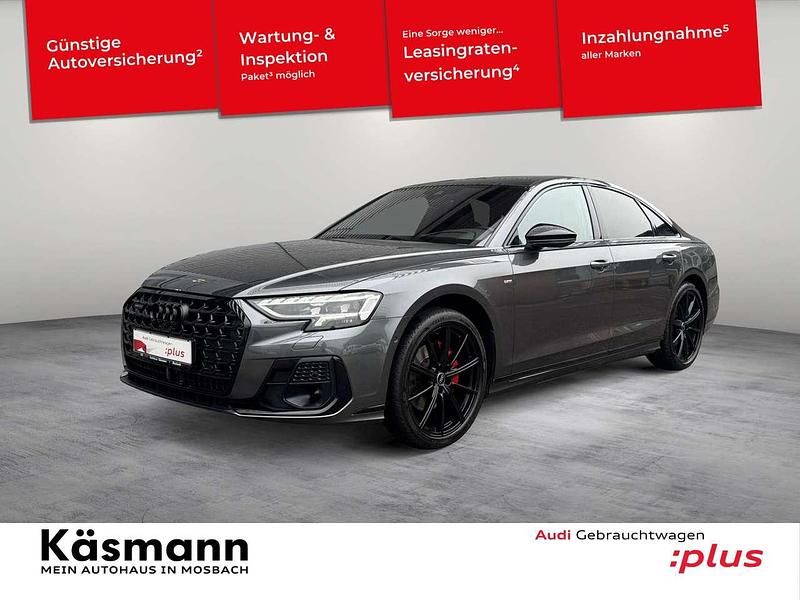 Grau Gebraucht 2024 Audi A8 Ambiente Limousine | 79.930 € (Teuer) - Bild 1/3