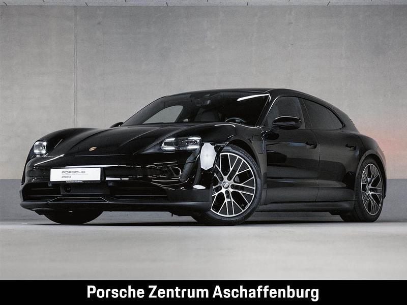Schwarz Gebraucht 2023 Porsche Taycan Sport Turismo Limousine | 66.900 € (Fairer Preis) - Bild 1/4