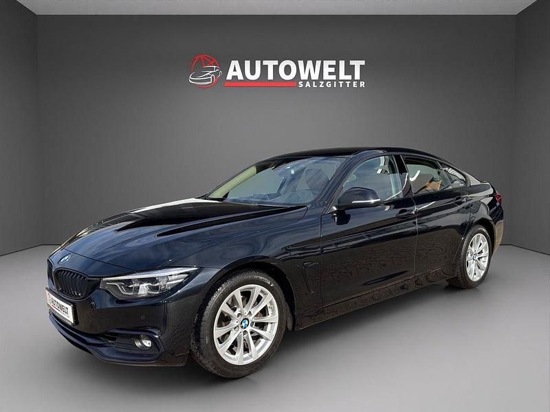Schwarz Gebraucht 2021 BMW 420 Gran Coupé Sport Line Coupé | 23.999 € (Superpreis) - Bild 1/4