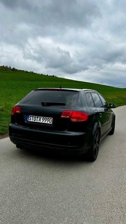 Gebraucht Audi A3 S-Line 160 PS (117 kW) 2008 Schwarz Kleinwagen
