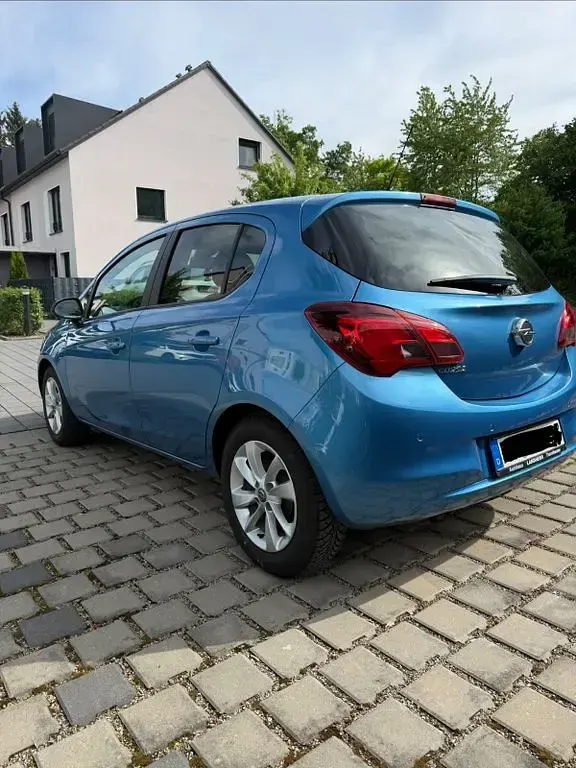 Gebraucht Opel Corsa 90 PS (66 kW) 2016 Blau Kleinwagen