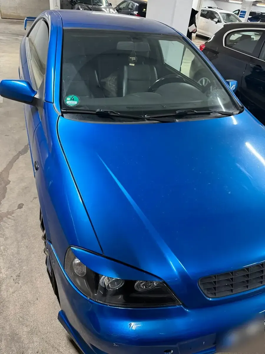 Gebraucht Opel Astra 147 PS (108 kW) 2003 Blau Coupé