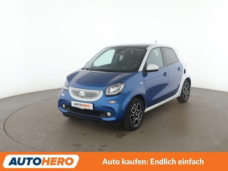 Blau Gebraucht 2017 Smart ForFour Basis Kleinwagen | 12.020 € (Fairer Preis) - Bild 1/3