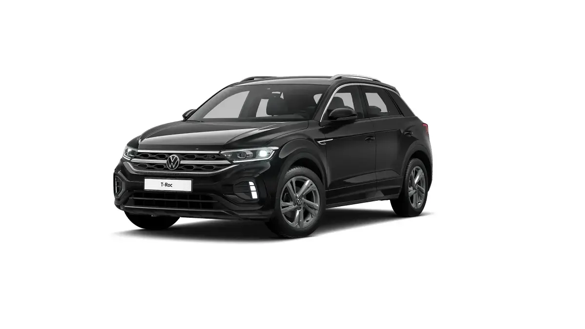 Gebraucht VW T-Roc R-line 150 PS (110 kW) 2024 Schwarz SUV