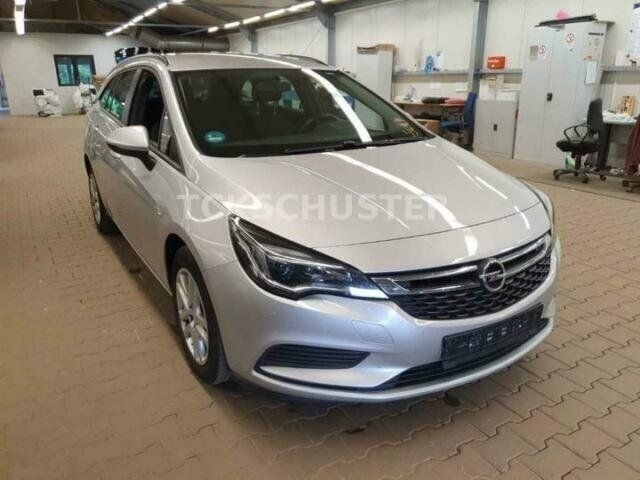 Gebraucht Opel Astra Edition 110 PS (80 kW) 2017 Silber metallic Kombi