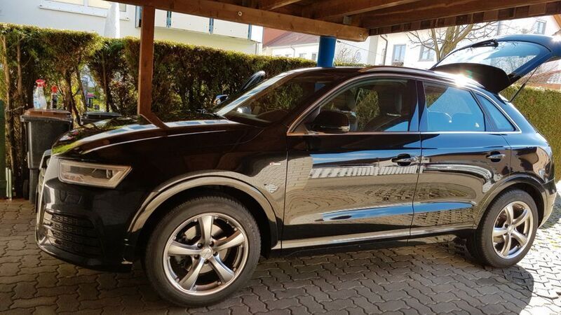 Gebraucht Audi Q3 S-Line 150 PS (110 kW) 2017 Schwarz SUV