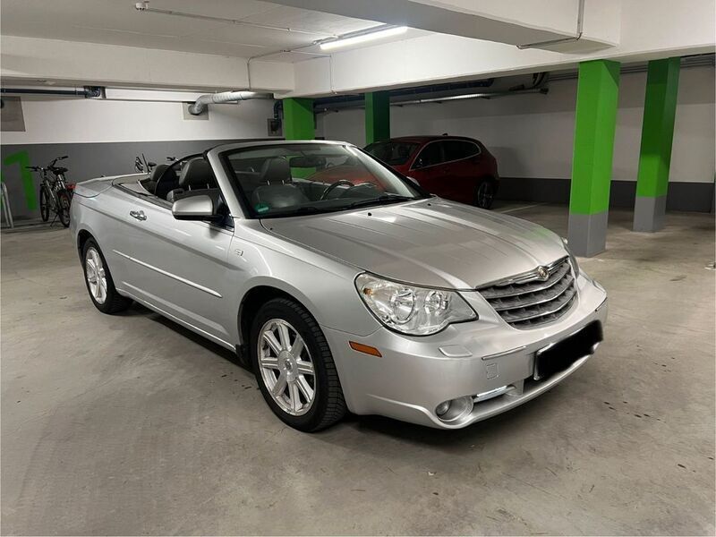 Silber Gebraucht 2008 Chrysler Sebring Cabriolet Cabrio | 3.950 € (Etwas zu teuer) - Bild 1/4