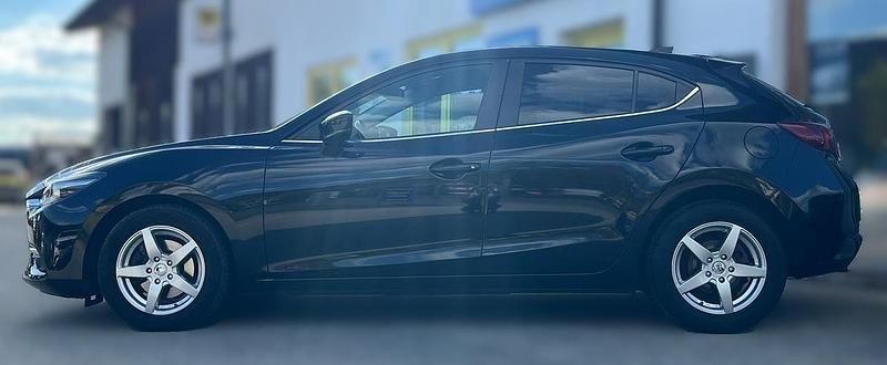 Gebraucht Mazda 3 Exclusive-Line 165 PS (121 kW) 2018 Schwarz metallic