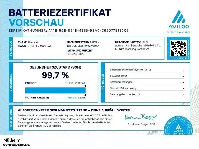 Gebraucht Hyundai Ioniq 9 Techniq 225 kW (307 PS) 2026 Grau SUV