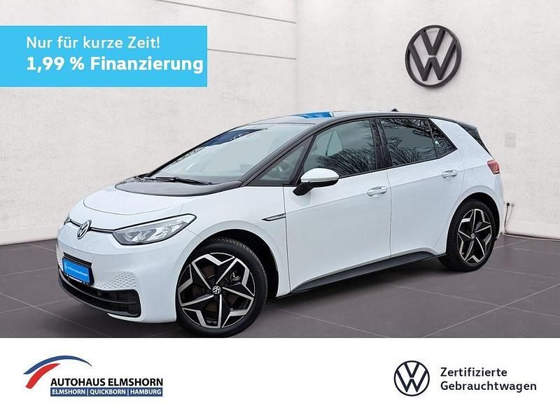 Gebraucht VW ID.3 Pro Performance 150 kW (204 PS) 2022 Gletscherweiß metallic schwar Kleinwagen