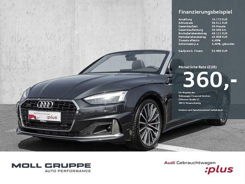 Schwarz Gebraucht 2024 Audi Cabriolet Ambiente Cabrio | 53.980 € - Bild 1/4