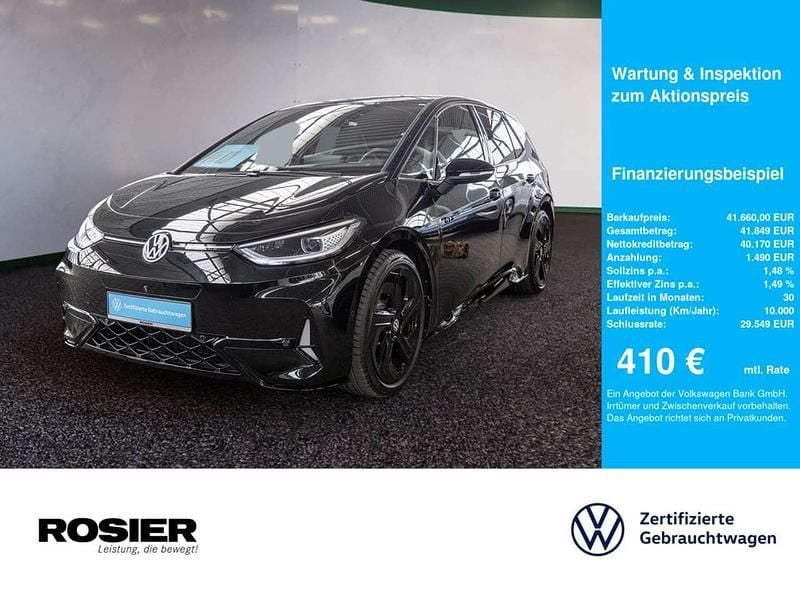 Gebraucht VW ID.3 GTX 210 kW (286 PS) 2025 Schwarz / grenadillschwarz Kleinwagen