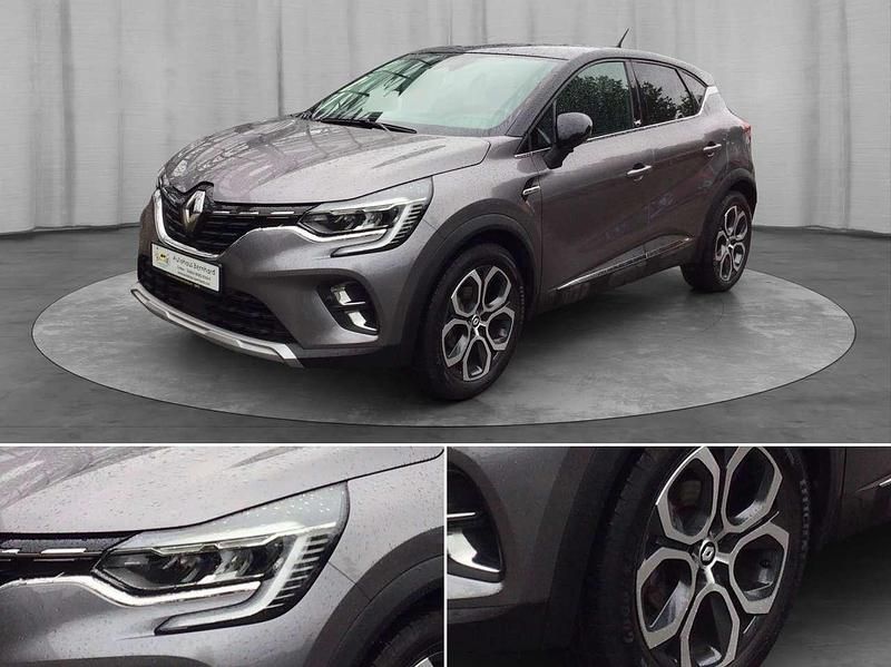 Stahlgrauschwarz Gebraucht 2021 Renault Captur Intens SUV | 18.990 € (Fairer Preis) - Bild 1/4