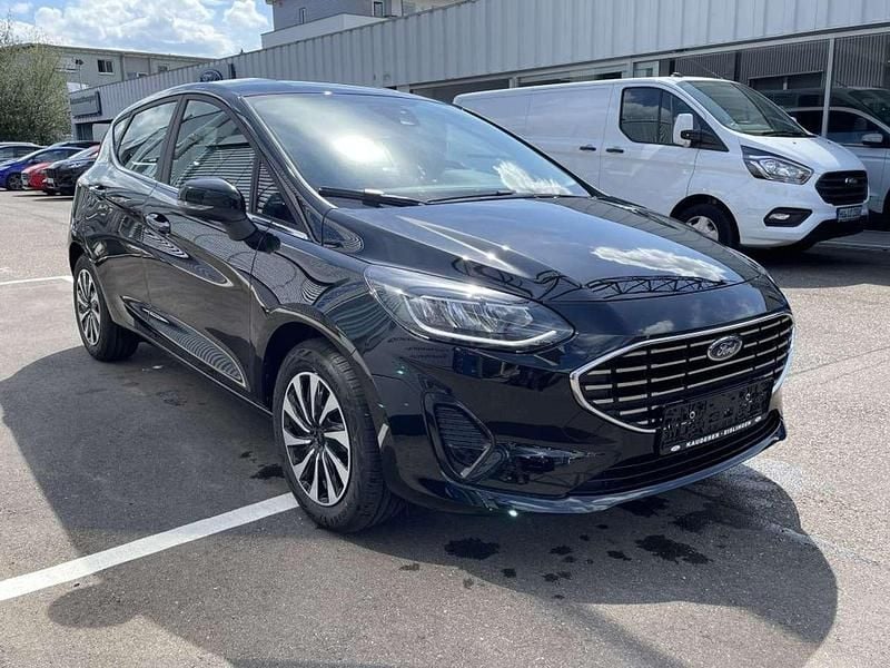 Gebraucht Ford Fiesta Titanium 125 PS (91 kW) 2023 Agate black metallic Kleinwagen