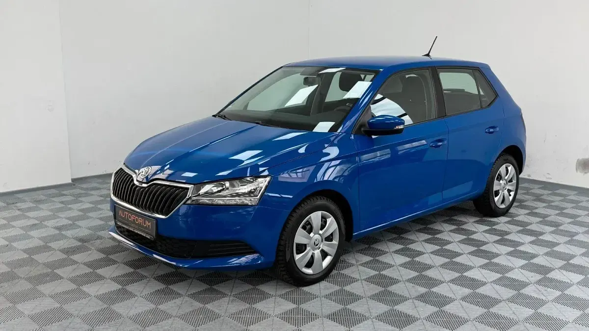 Gebraucht Skoda Fabia Cool Plus 60 PS (44 kW) 2019 Blau Limousine