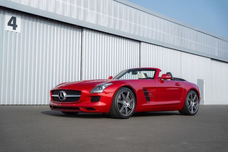Rot Gebraucht 2012 Mercedes SLS AMG AMG Cabrio | 159.000 € (Superpreis) - Bild 1/4