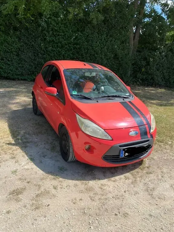 Gebraucht Ford Ka Trend 69 PS (50 kW) 2009 Rot Kleinwagen