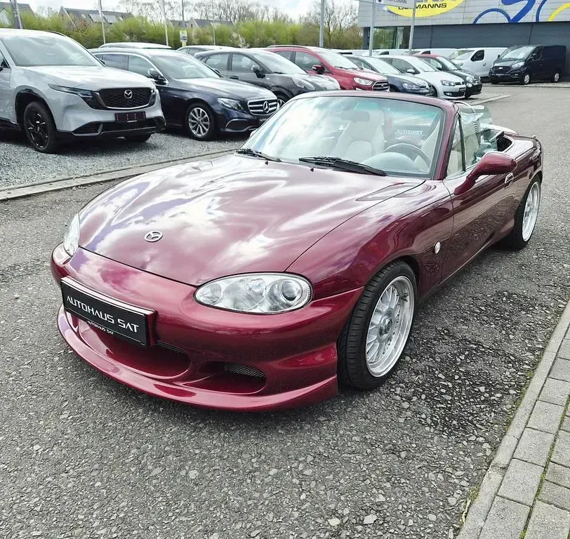 Gebraucht Mazda MX5 110 PS (80 kW) 2003 Grün Cabrio