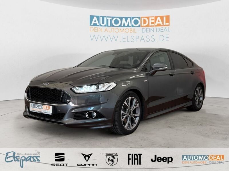 Metallic) (grau Gebraucht 2018 Ford Mondeo ST-Line Limousine | 19.499 € (Teuer) - Bild 1/4