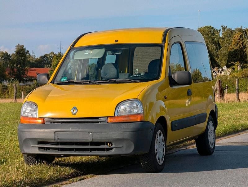 Gelb Gebraucht 2001 Renault Kangoo Van / Kleinbus | 1.999 € - Bild 1/4