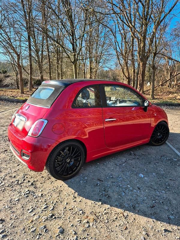 Gebraucht Fiat 500 69 PS (50 kW) 2013 Rot Cabrio