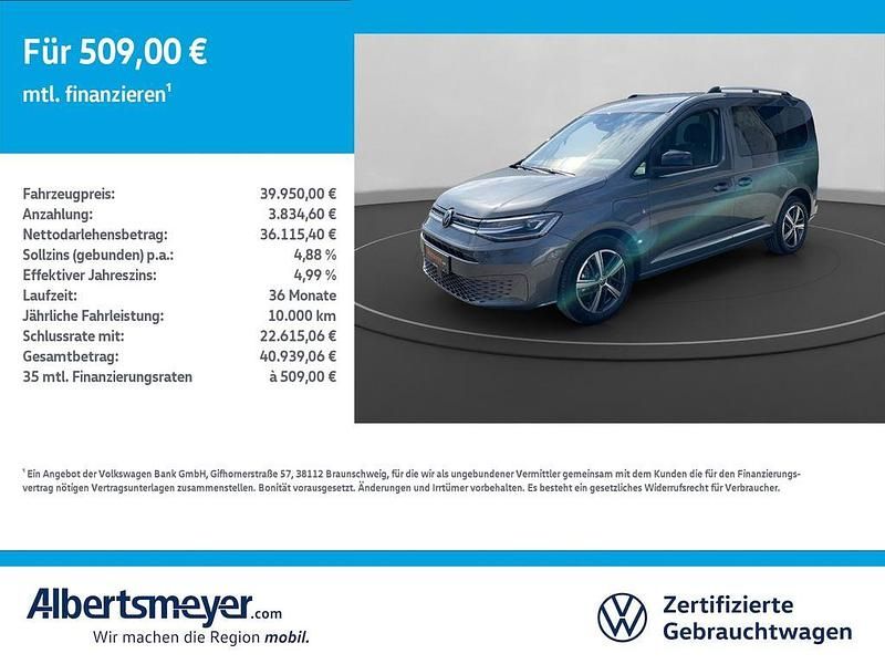 Gebraucht VW Caddy Style 150 PS (110 kW) 2025 Grau Van / Kleinbus