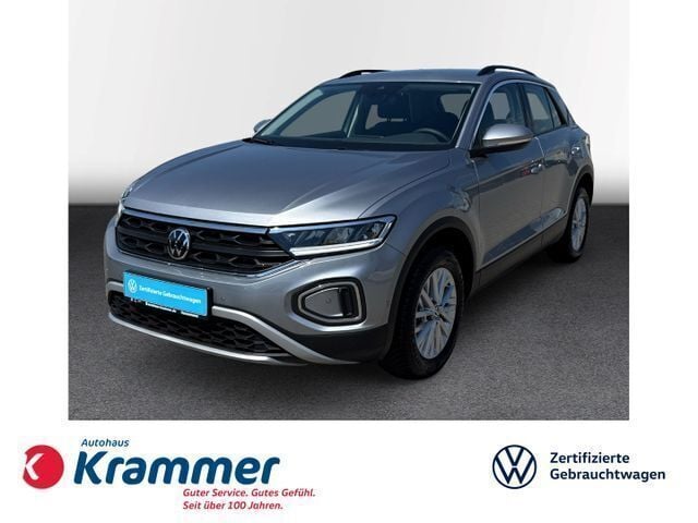 Silber Gebraucht 2024 VW T-Roc Life SUV | 23.670 € (Superpreis) - Bild 1/4