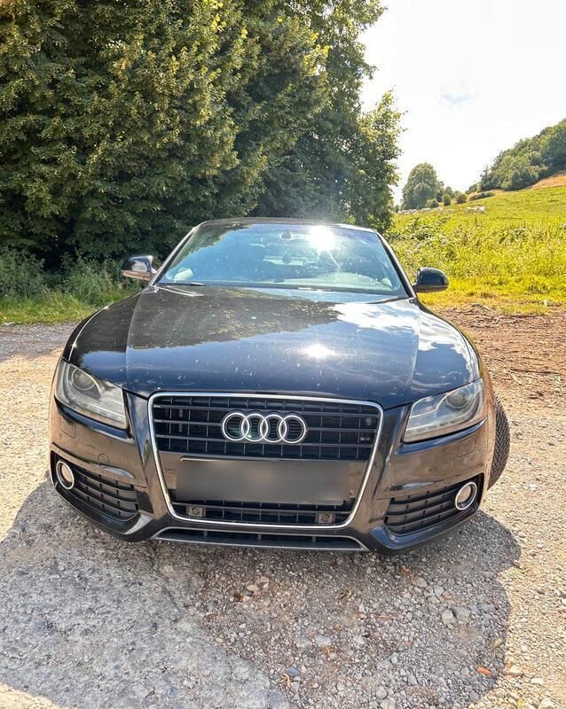 Schwarz Gebraucht 2008 Audi A5 S-Line Coupé | 9.900 € (Fairer Preis) - Bild 1/4