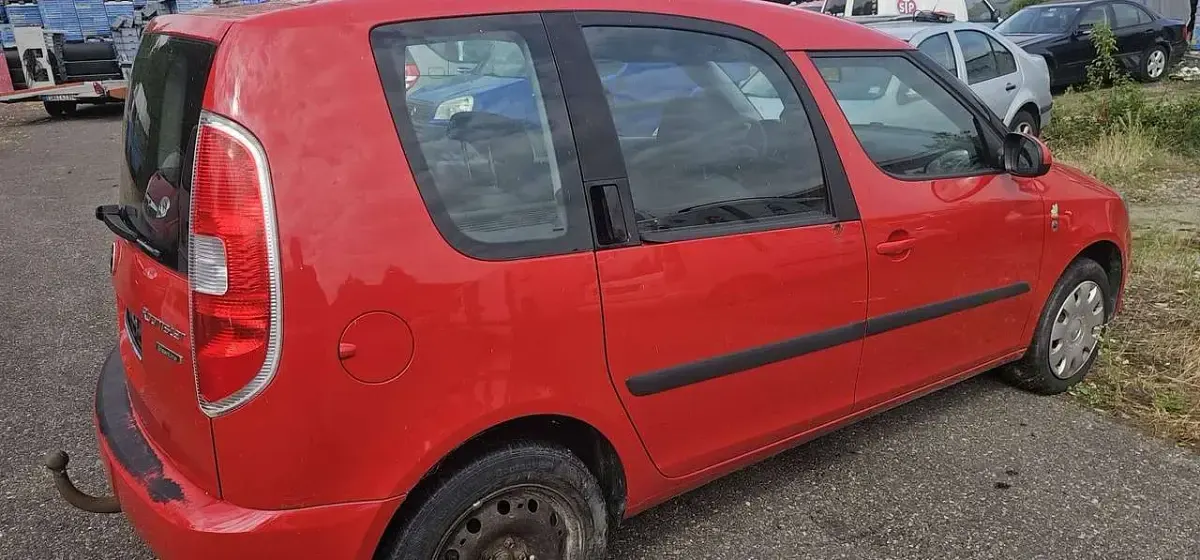 Gebraucht Skoda Roomster GreenLine 75 PS (55 kW) 2011 Corridarot Van / Kleinbus