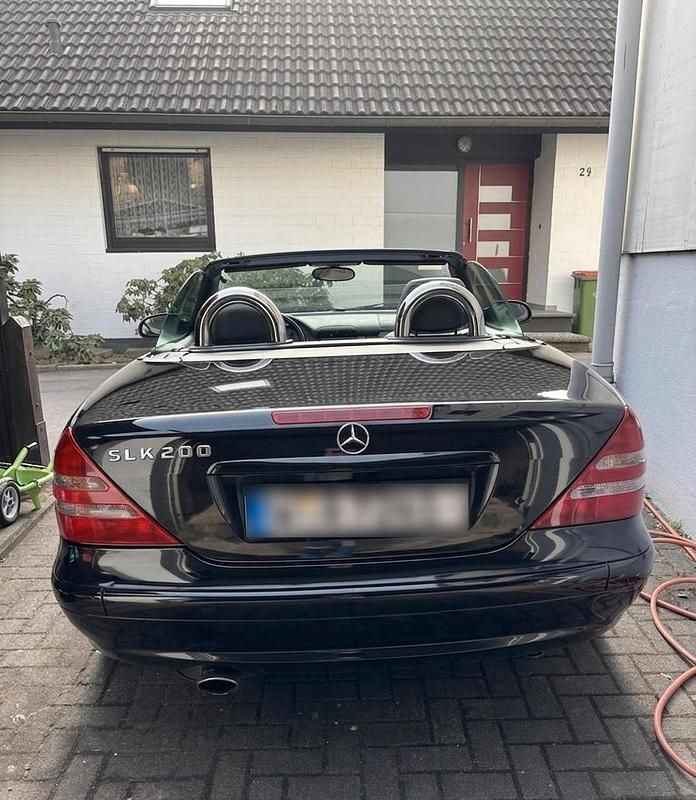 Gebraucht Mercedes SLK200 163 PS (119 kW) 2002 Schwarz Cabrio