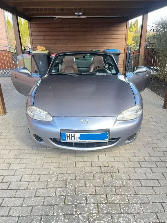 Gebraucht Mazda MX5 120 PS (88 kW) 2002 Grau Cabrio