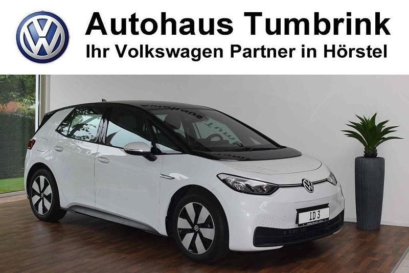 Gletscherweiß metallic Gebraucht 2021 VW ID.3 Pro Performance Kleinwagen | 25.980 € (Etwas zu teuer) - Bild 1/4