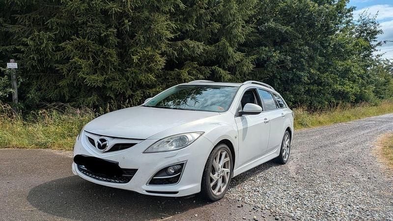 Weiß Gebraucht 2011 Mazda 6 Sports-Line Kombi | 4.999 € (Fairer Preis) - Bild 1/4