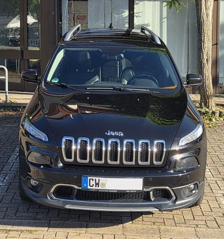 Schwarz Gebraucht 2014 Jeep Cherokee Limited SUV | 11.700 € (Guter Preis) - Bild 1/4