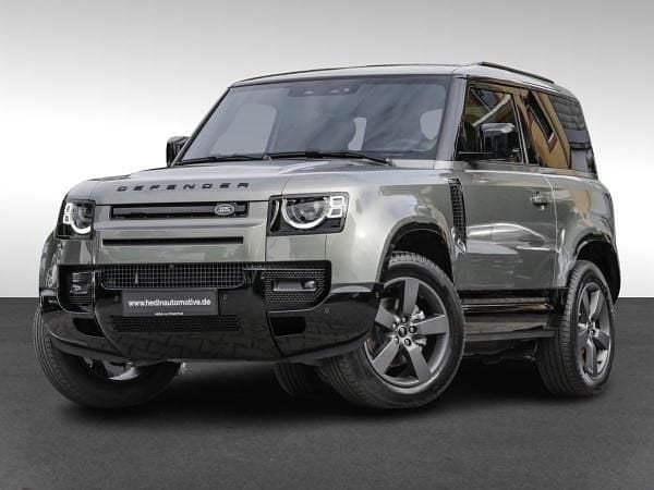 Grün (pangea green metallic) Neu 2025 Land Rover Defender SE Dynamic SUV | 83.300 € (Superpreis) - Bild 1/4