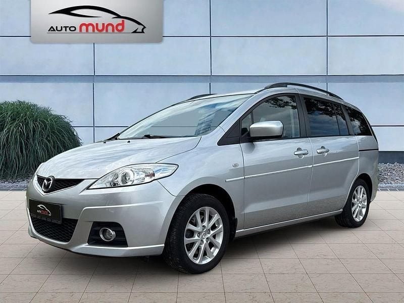 Silber Gebraucht 2010 Mazda 5 Active Van / Kleinbus | 6.390 € (Teuer) - Bild 1/4