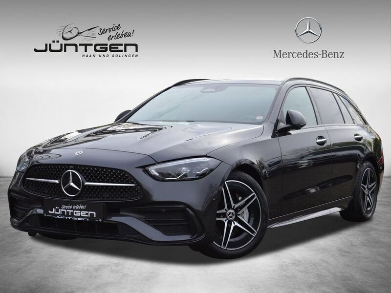 Gebraucht Mercedes C200 AMG line 204 PS (150 kW) 2021 Graphitgrau Kombi