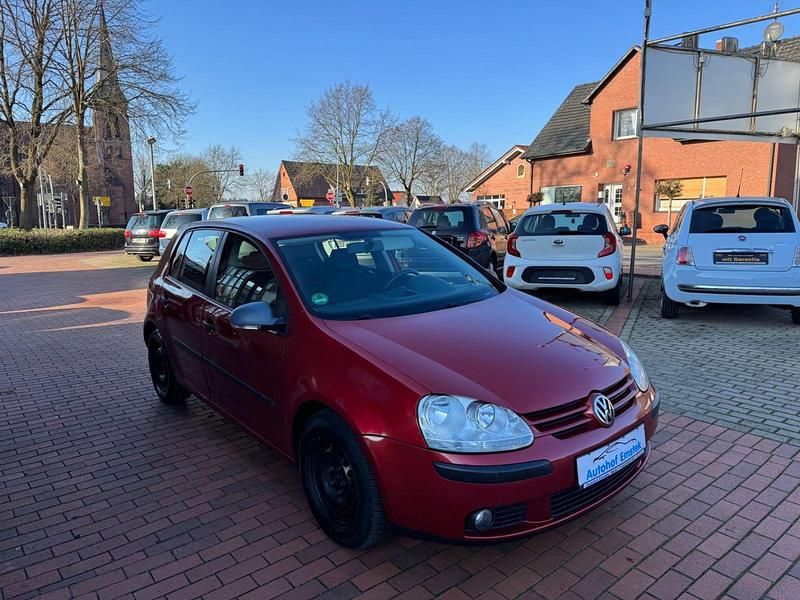 Gebraucht VW Golf V 102 PS (75 kW) 2007 Rot Kleinwagen