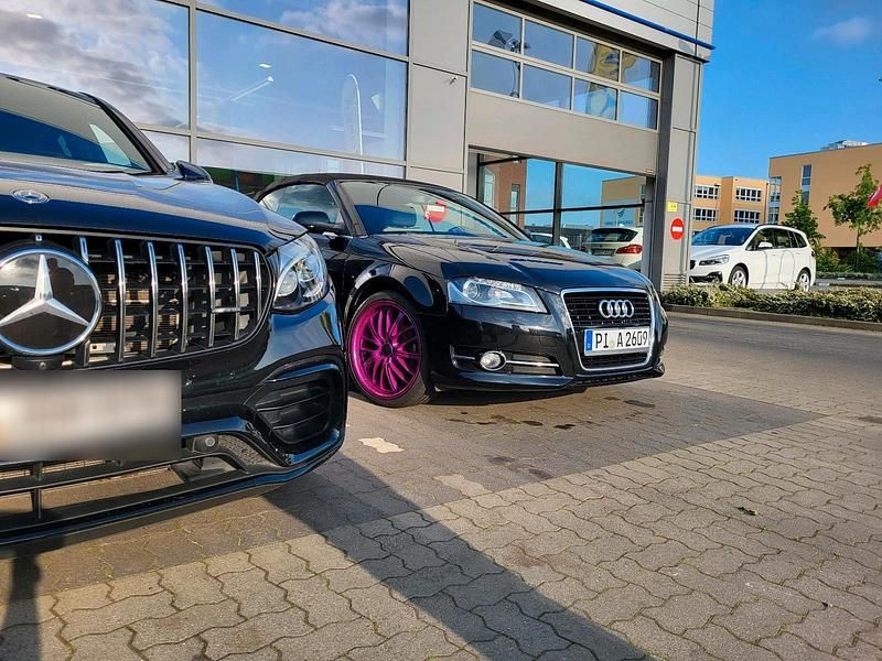 Gebraucht Audi A3 Cabriolet 125 PS (91 kW) 2011 Schwarz Cabrio