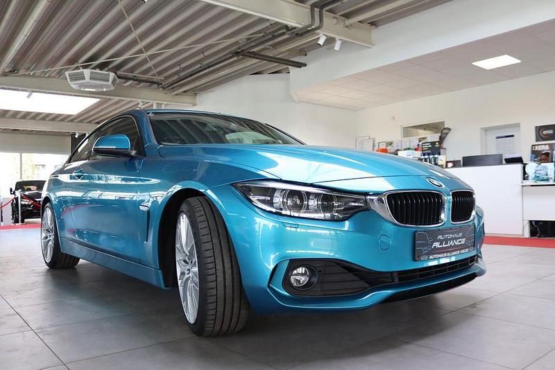 Gebraucht BMW 420 Advantage 184 PS (135 kW) 2018 Blau Coupé