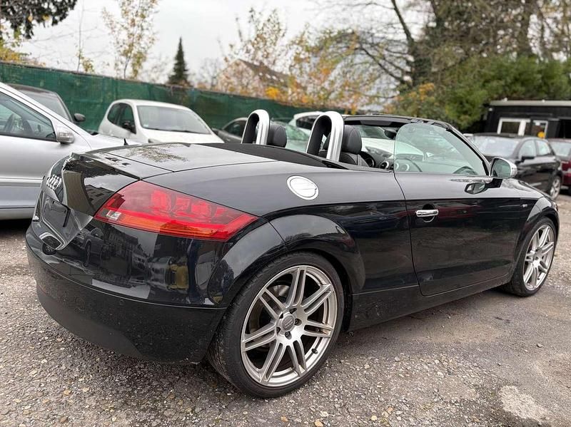 Gebraucht Audi TT Roadster S-Line 200 PS (147 kW) 2008 Phantomschwarz perleffekt Cabrio