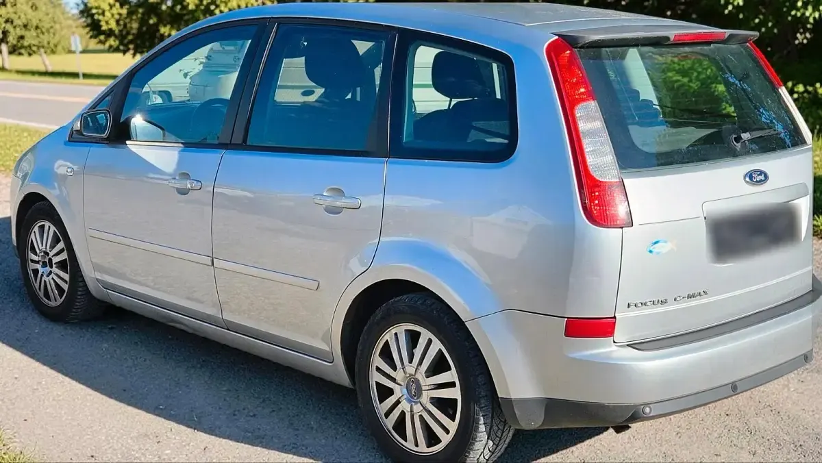Gebraucht Ford C-MAX Ghia 125 PS (91 kW) 2004 Grau Van / Kleinbus