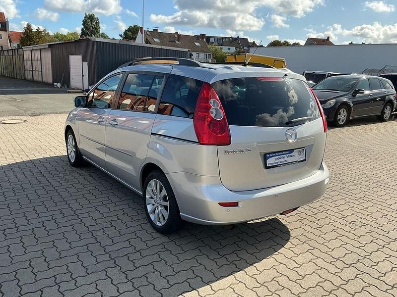 Gebraucht Mazda 5 Exclusive 110 PS (80 kW) 2007 Silber Van / Kleinbus