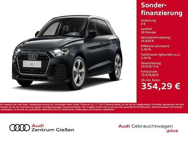 Manhattangrau metallic Gebraucht 2025 Audi A1 Sportback Advanced Plus Kleinwagen | 26.830 € (Fairer Preis) - Bild 1/4