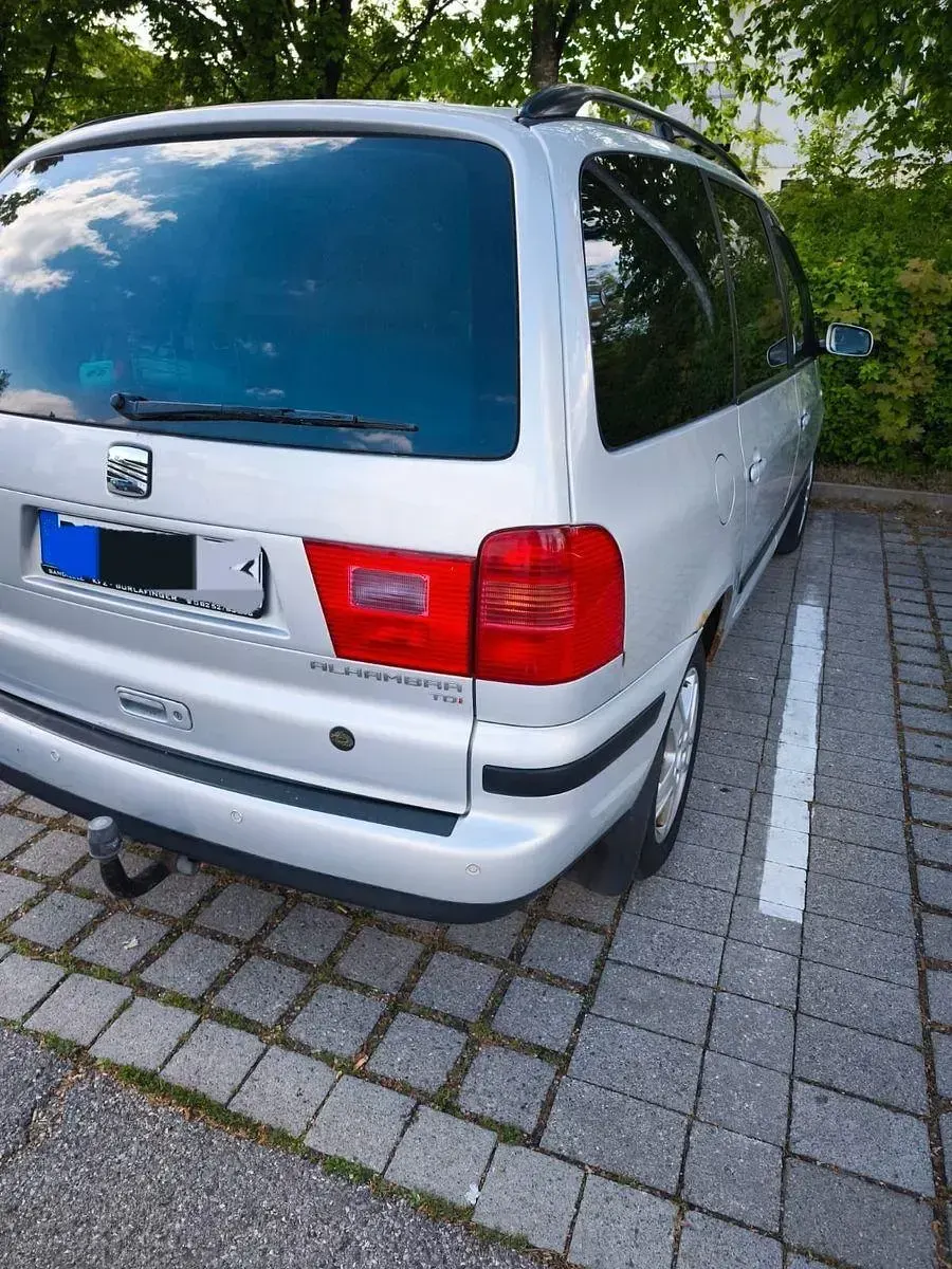 Gebraucht Seat Alhambra Stylance 116 PS (85 kW) 2002 Silber Van / Kleinbus