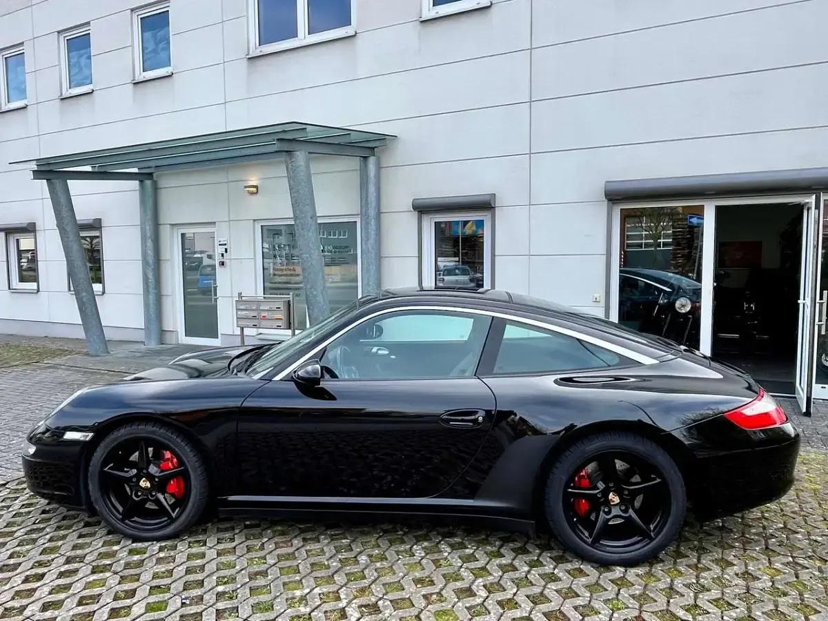 Usata Porsche 997 355 CV (261 kW) 2007 Nero Coupé