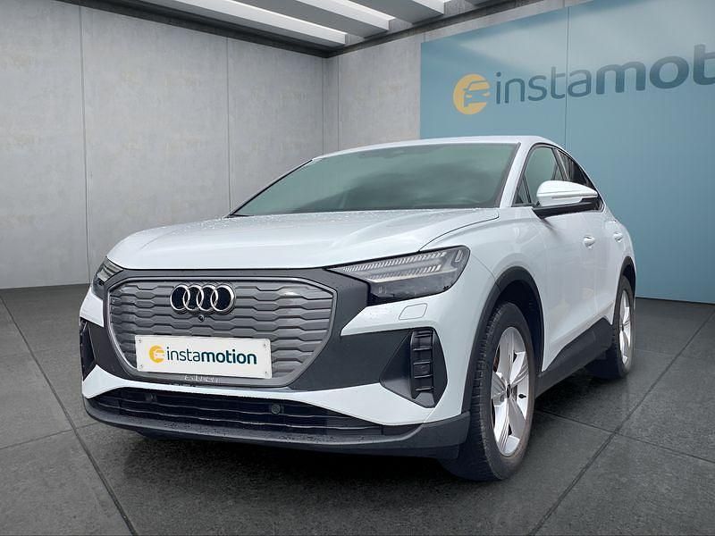 Weiß Gebraucht 2022 Audi Q4 e-tron S-Line SUV | 32.149 € (Fairer Preis) - Bild 1/4