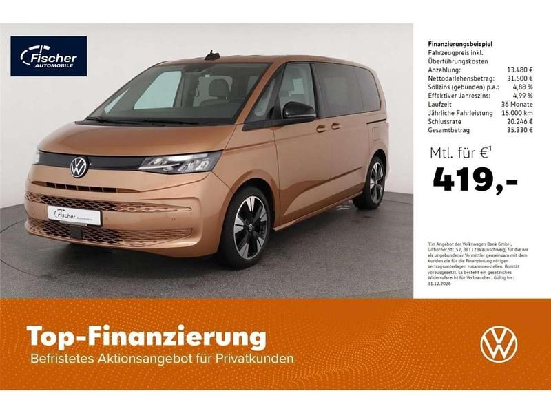 Gebraucht VW Multivan Basis 204 PS (150 kW) 2023 Copper bronze metallic Van