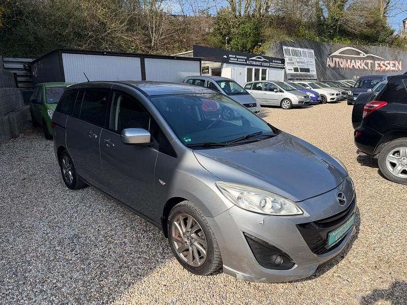Gebraucht Mazda 5 Edition 150 PS (110 kW) 2012 Silber Van / Kleinbus